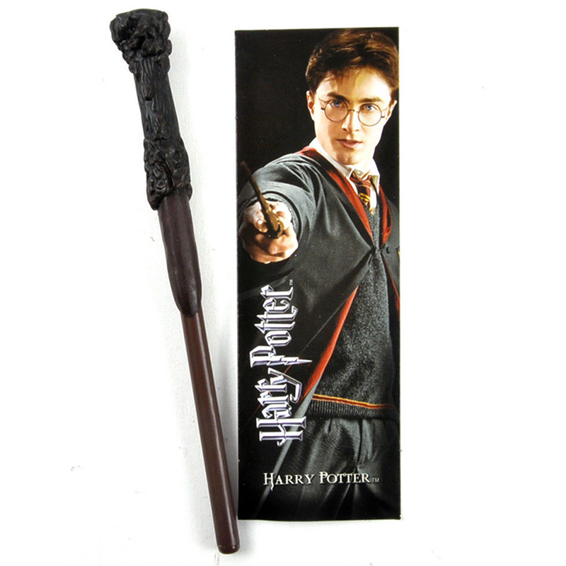 Harry Potter - Stylo baguette & Marque-page Harry Potter