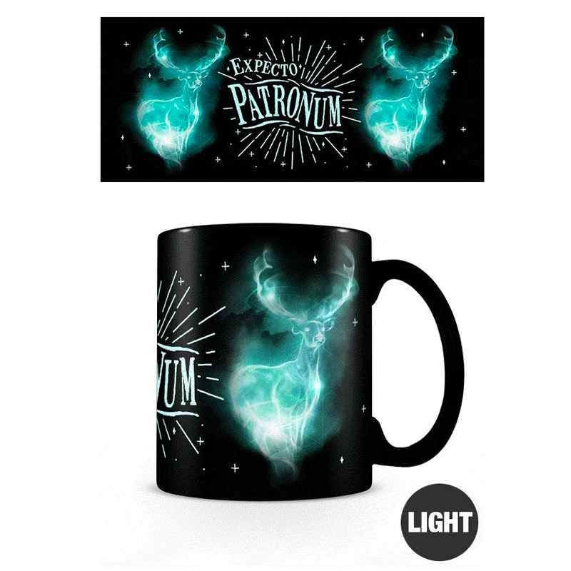 Mug phosphorescent Excepto Patronus - Harry Potter