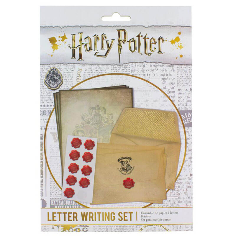 Ensemble de papier à lettres Hogwarts Harry Potter