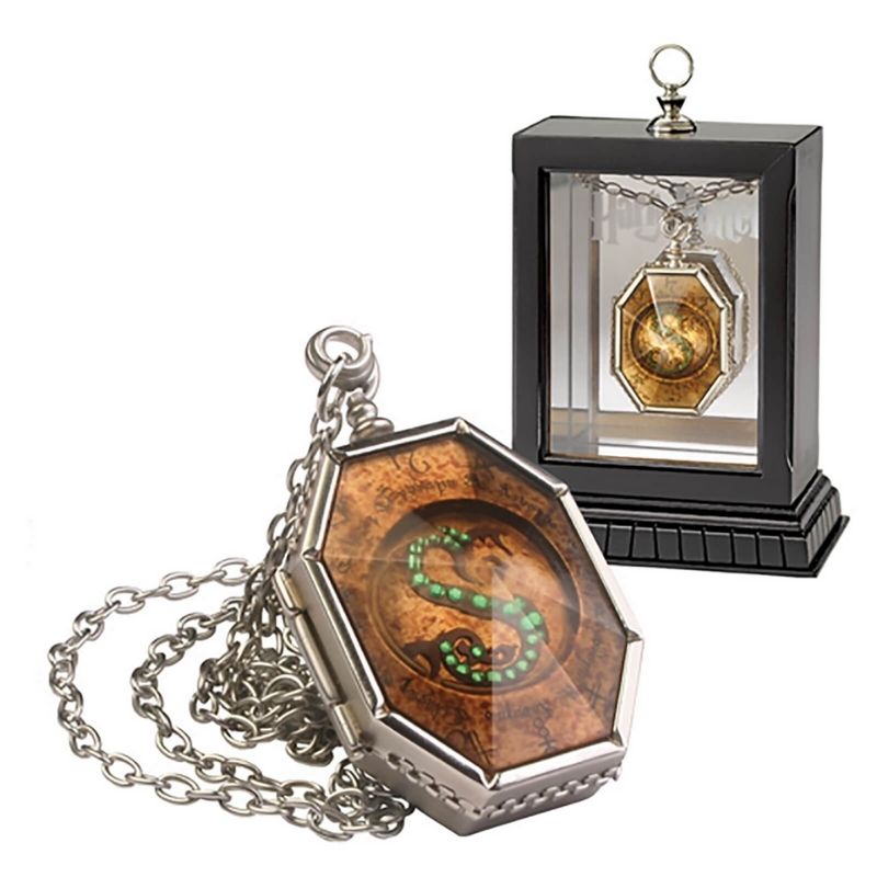 Harry Potter pendentif et collier plaqué argent 3D Golden Snitch Locket